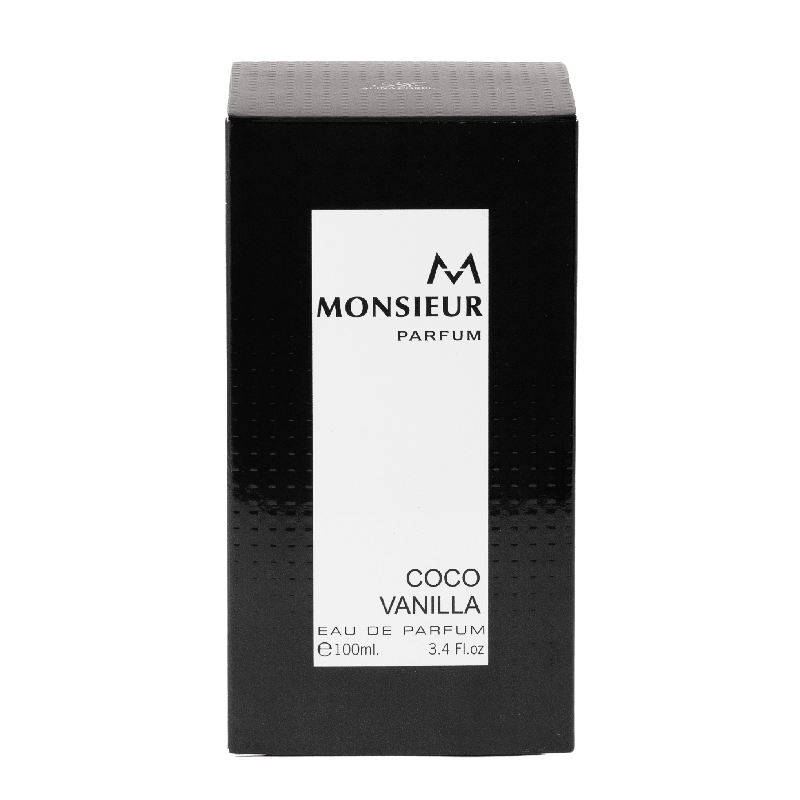 Monsieur Coco Vanille perfumed water for women 100ml - Royalsperfume Monsieur