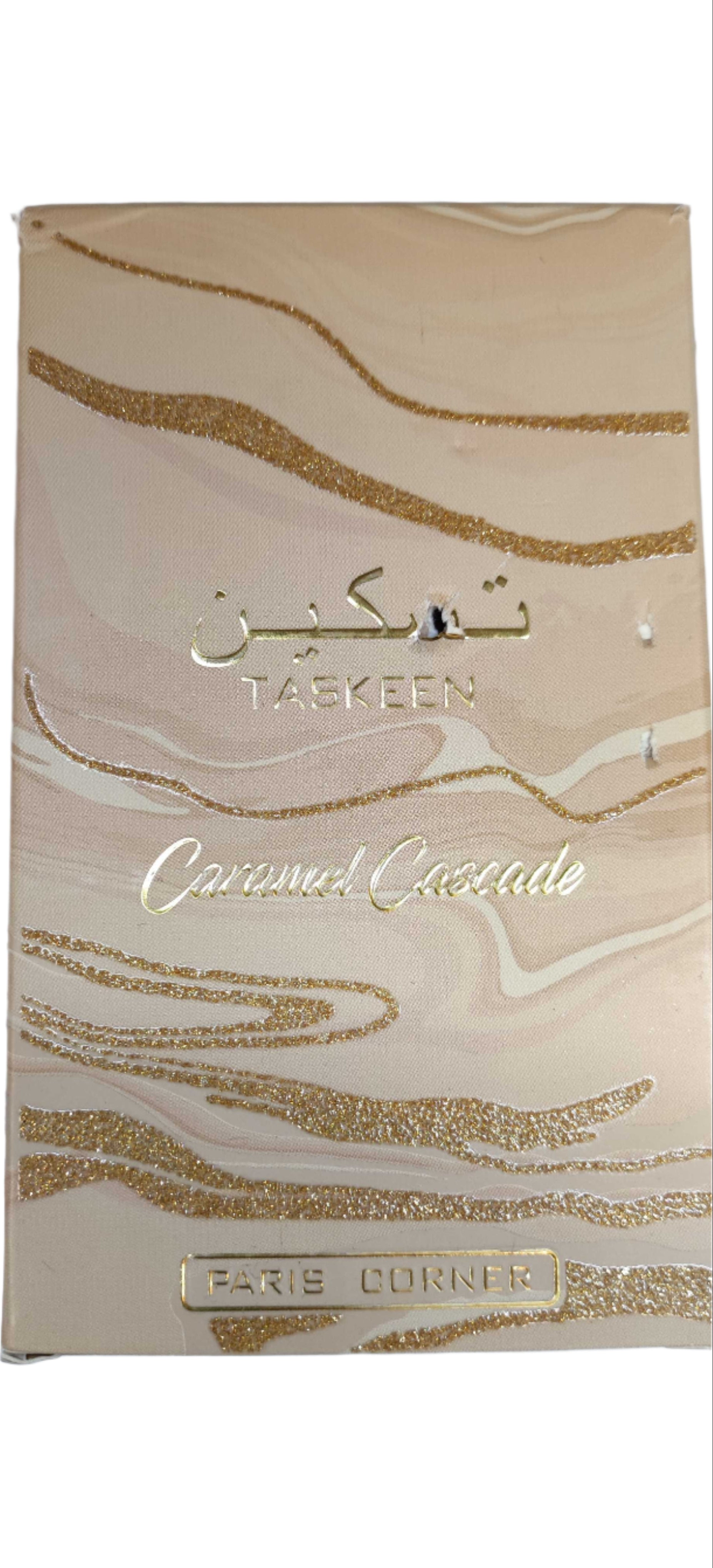 Taskeen Caramel Cascade de Paris Corner EDP (PRODUIT DÉFECTUEUX)
