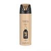 Photographie professionnelle du flacon de déodorant Lattafa Pride Eternal Vanille (200ml), mettant en valeur son design épuré et la marque premium et élégante de la collection Lattafa Pride sur un fond propre et moderne.