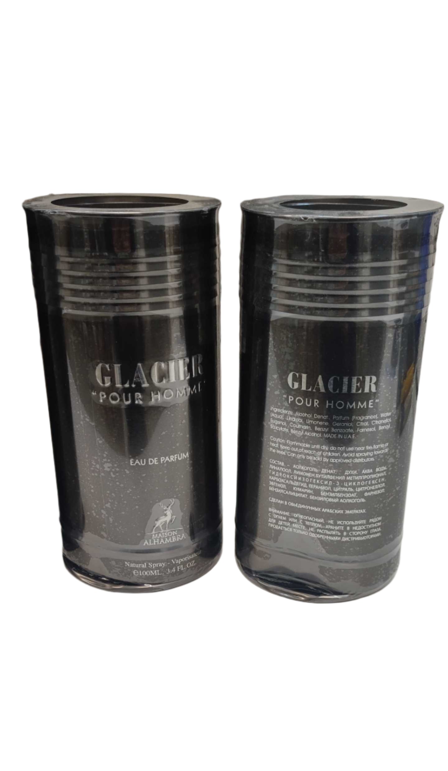 Maison Alhambra Glacier Pour Homme 100ml (PRODUIT DÉFECTUEUX)