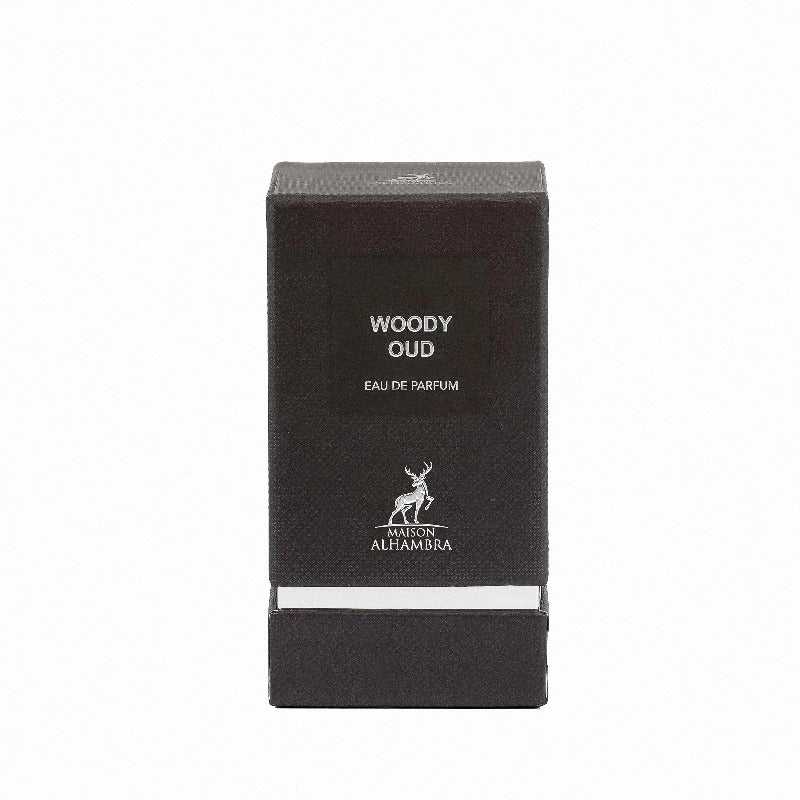 AlHambra Woody Oud perfumed water unisex 80ml - Royalsperfume AlHambra All