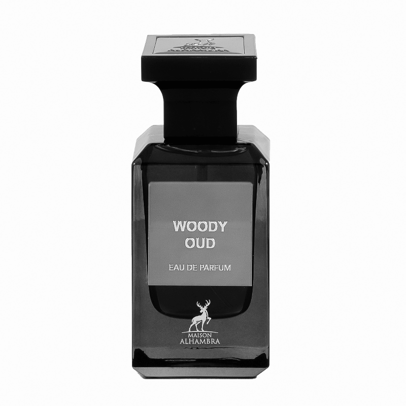 AlHambra Woody Oud perfumed water unisex 80ml - Royalsperfume AlHambra All