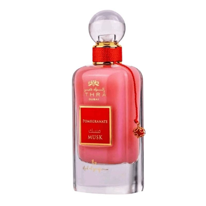 Ard Al Zaafaran Ithra Dubai Pomegranate Musk Collection perfumed water for women 100ml - Royalsperfume ARD AL ZAAFARAN TRADING L.L.C All