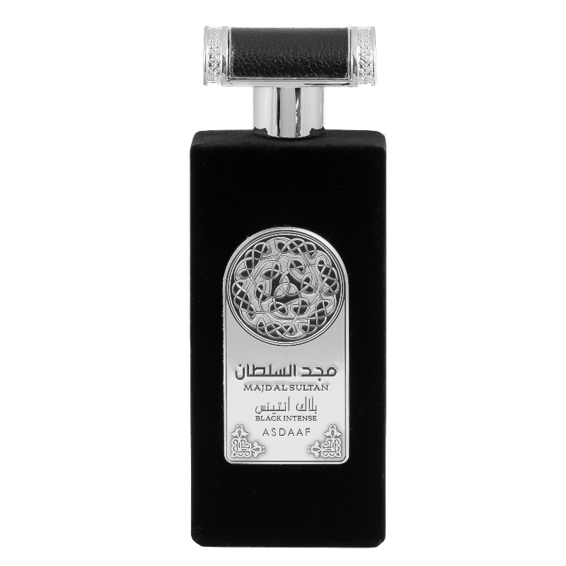 Asdaaf Majd Al Sultan Black Intense perfumed water for men 100ml - Royalsperfume ASDAAF Perfume