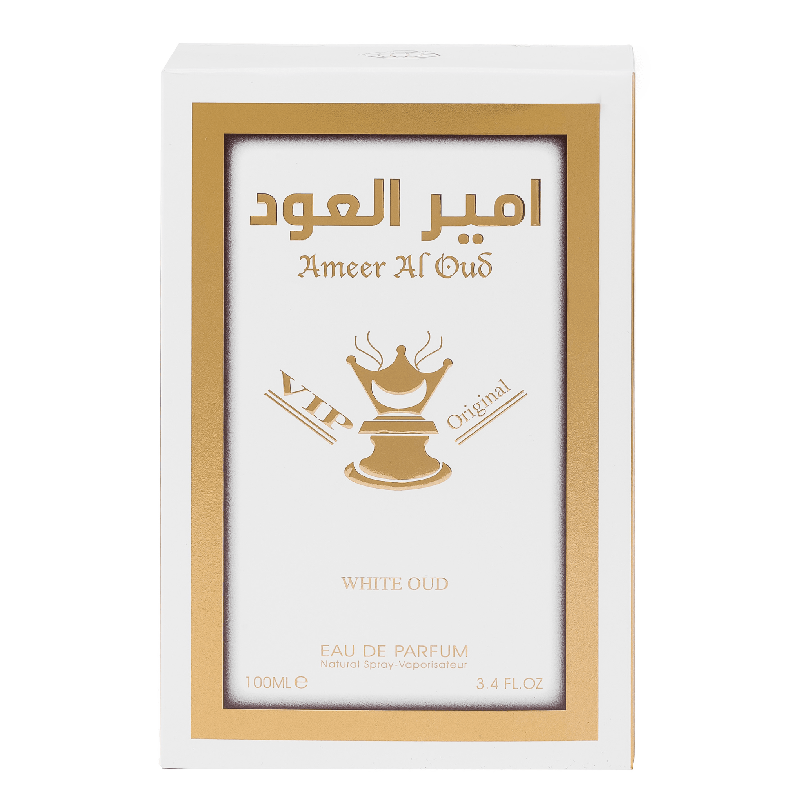 FW Ameer Al Oud White Oud perfumed water unisex 100ml - Royalsperfume World Fragrance Perfume