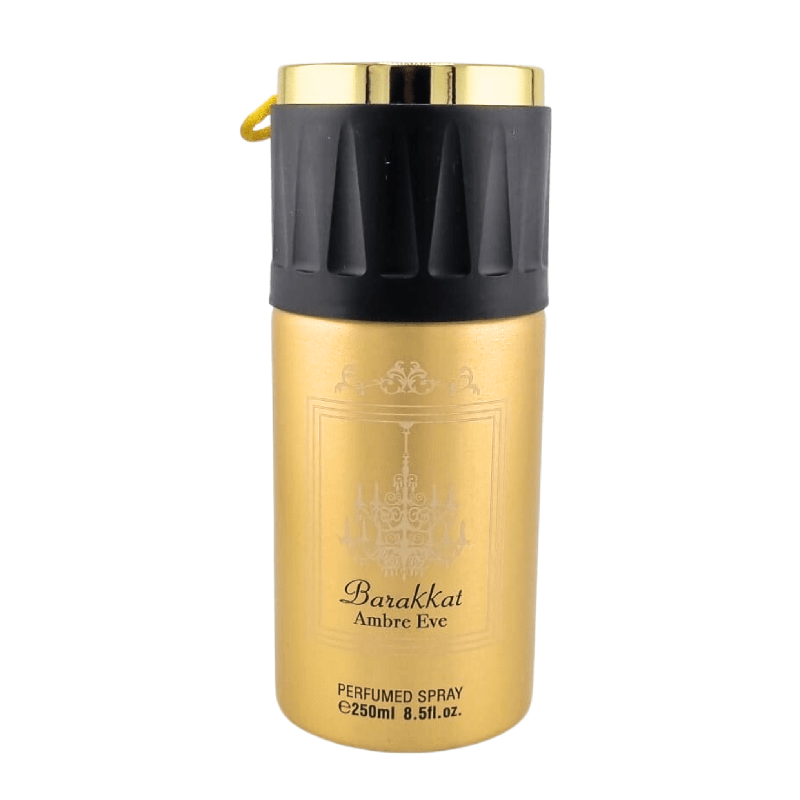 FW Barakkat Ambre Eve perfumed deodorant unisex 250ml - Royalsperfume World Fragrance Deodorants