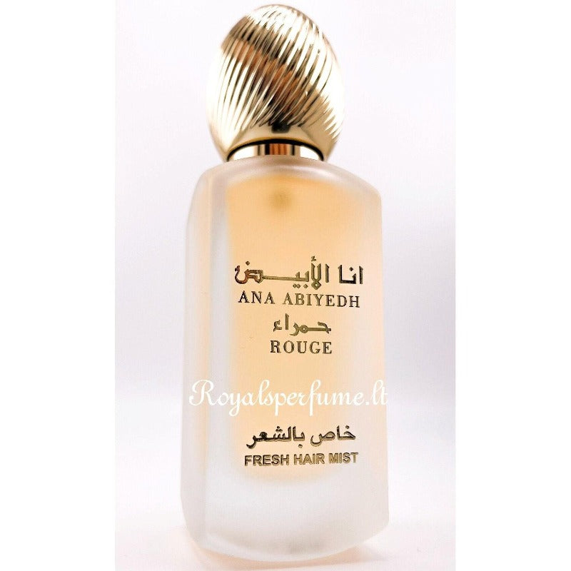 Lattafa Ana Abiyedh Rouge perfume for hair 50ml - Royalsperfume LATTAFA Perfume