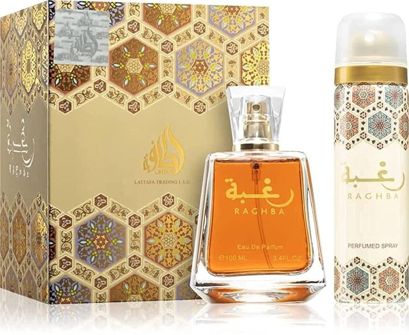 LATTAFA Raghba perfumed water unisex 100ml - Royalsperfume LATTAFA Perfume