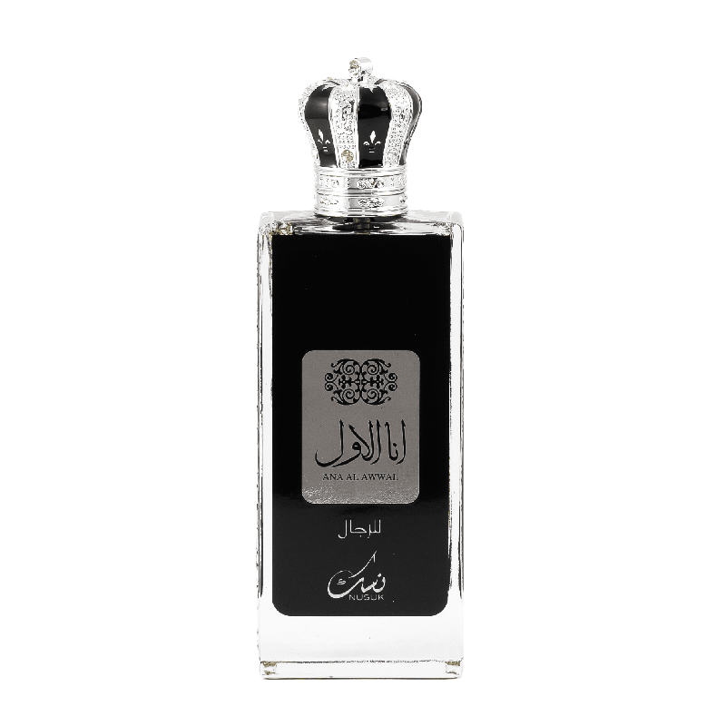 Nusuk Ana Al Awwal Black perfumed water for men 100ml - Royalsperfume NUSUK Perfume